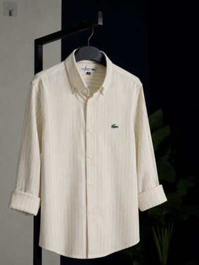 Ivory Pinstripe